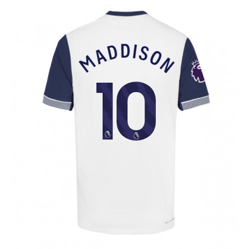 Fotballdrakt Herre Tottenham Hotspur James Maddison #10 Hjemmedrakt 2024-25 Kortermet